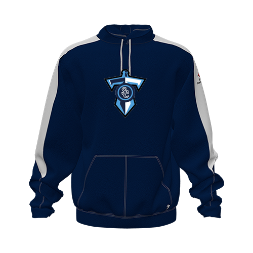 [CUS-DFW-HOOD-FLC-LSL-NVY-YXS-LOGO1] Hoodie (Youth XS, Navy, Logo 1)