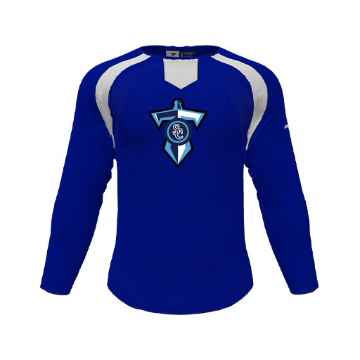[CUS-DFW-PULL-FLC-CNK-LSL-RYL-YS-LOGO1] Pullover (Youth S, Royal, Logo 1)