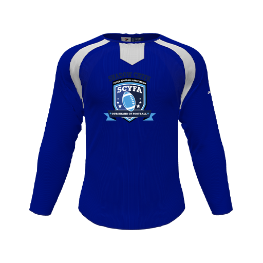 [CUS-DFW-PULL-FLC-CNK-LSL-RYL-YS-LOGO2] Pullover (Youth S, Royal, Logo 2)