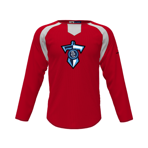 [CUS-DFW-PULL-FLC-CNK-LSL-RED-YS-LOGO1] Pullover (Youth S, Red, Logo 1)