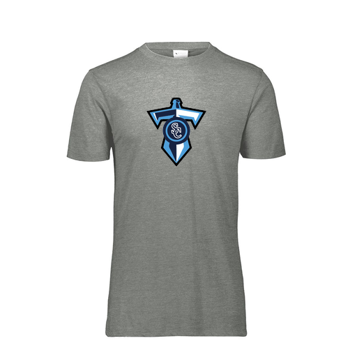 [3065-6310-GRY-AS-LOGO1] Men's Ultra-blend T-Shirt (Adult S, Gray, Logo 1)