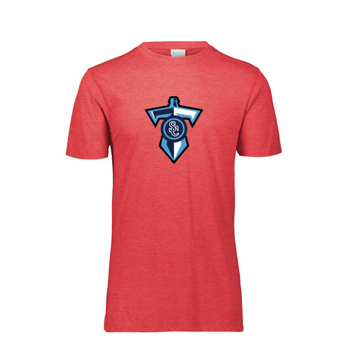 [3065-6310-RED-AS-LOGO1] Men's Ultra-blend T-Shirt (Adult S, Red, Logo 1)