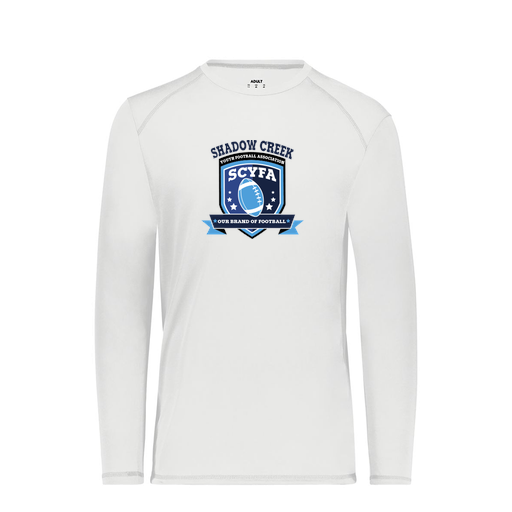 [6846.005.S-LOGO2] Youth SoftTouch Long Sleeve (Youth S, White, Logo 2)