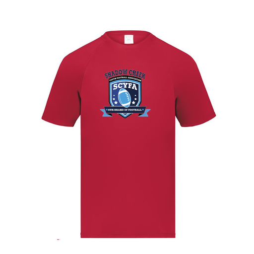 [2791.083.S-LOGO2] Youth Smooth Sport T-Shirt (Youth S, Red, Logo 2)