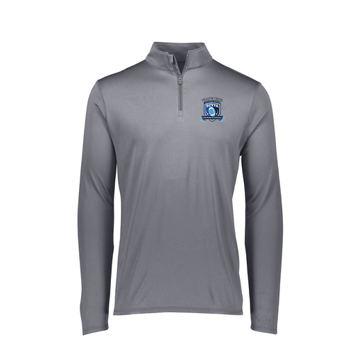 [FTLQFLGY-FAXS-LOGO2] Decker Women's Flex-Lite 1/4 Zip Shirt (Female Adult XS, Gray, Logo 2)