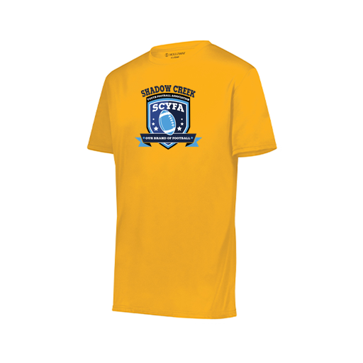 [222818.025.S-LOGO2] Men's Movement Dri Fit Shirt (Adult S, Athletic Gold, Logo 2)